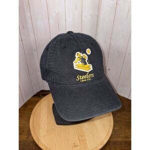 reebok throwback pittsburgh steeler flexfit l/xl cap
